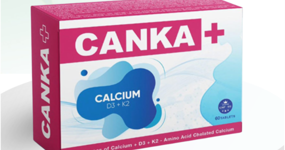 Canka+, hỗ trợ bổ sung canxi và vitamin D3, vitamin K2 cho cơ thể