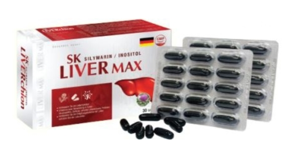 Thực phẩm bảo vệ sức khỏe SK Livermax (Hộp 30 viên)